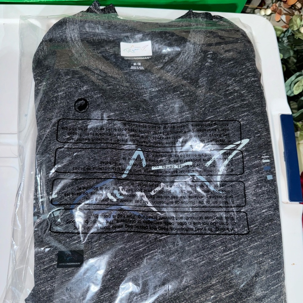 Black Greg Norman T- Shirt